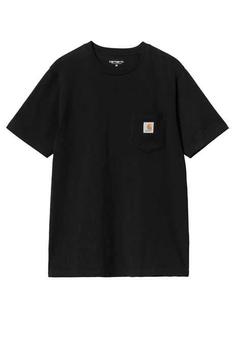 t-shirt pocket uomo nera CARHARTT WIP | I03043489.XX